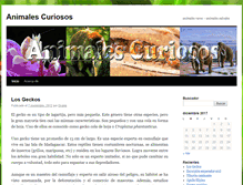 Tablet Screenshot of animalescuriosos.com